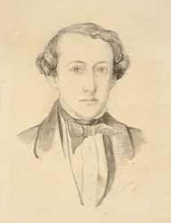 Porträt von Sir John Everett Millais, 1850